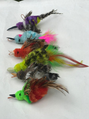 Fisherman's Kenya Birds  8 Colors     Sticks Sold Separately