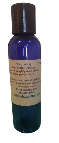 Wash Away Tear Stain Remover