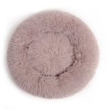 Round Fur Faux Beds