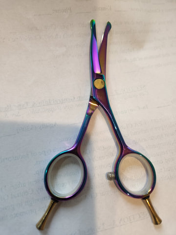 Onyx Blunt Curved 4" Scissor
