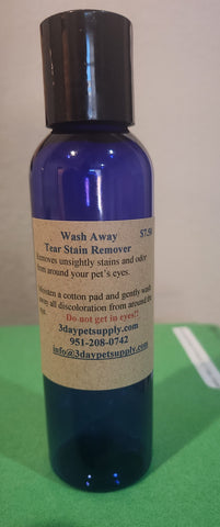 Wash Away Tear Stain Remover